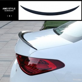 Mercedes W206 Amg Style - Sedan Bagaj Üstü PİANO BLACK Spoiler 2021-2023